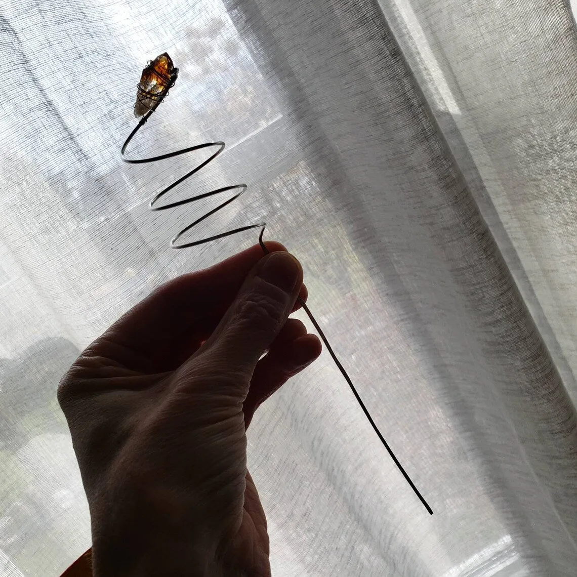 Citrine plant trellis stake