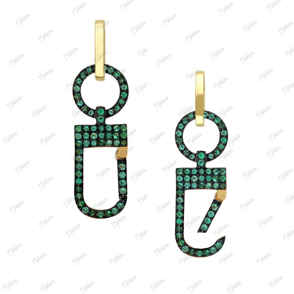 Emerald Spring Clicker Clasp Connector
