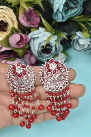 Golden Oxidized: Fancy, Stylish Earrings for Party