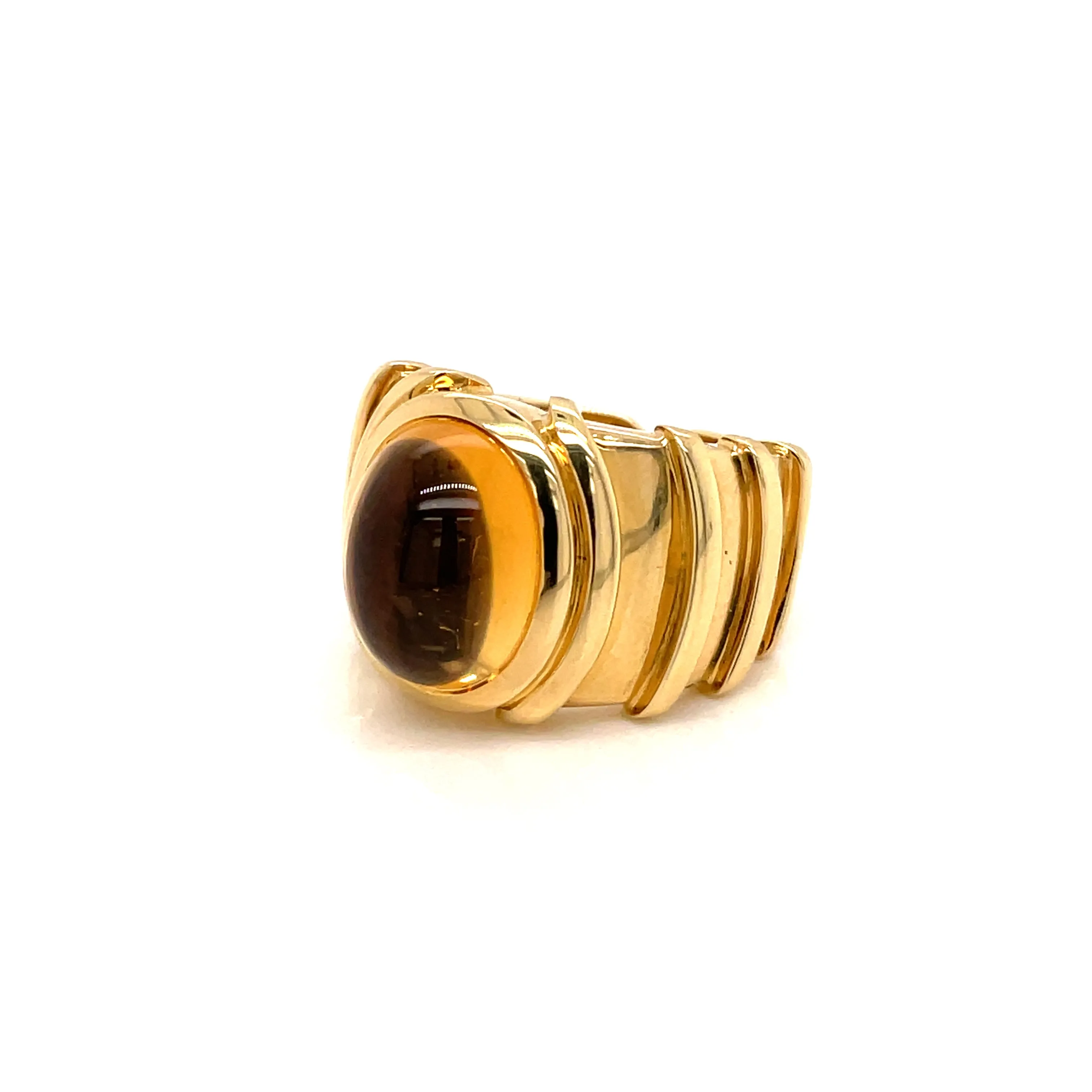 Marina B Citrine Gold Ring