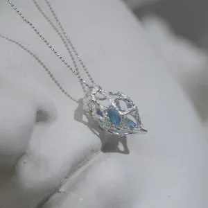 Ocean Heart Necklace