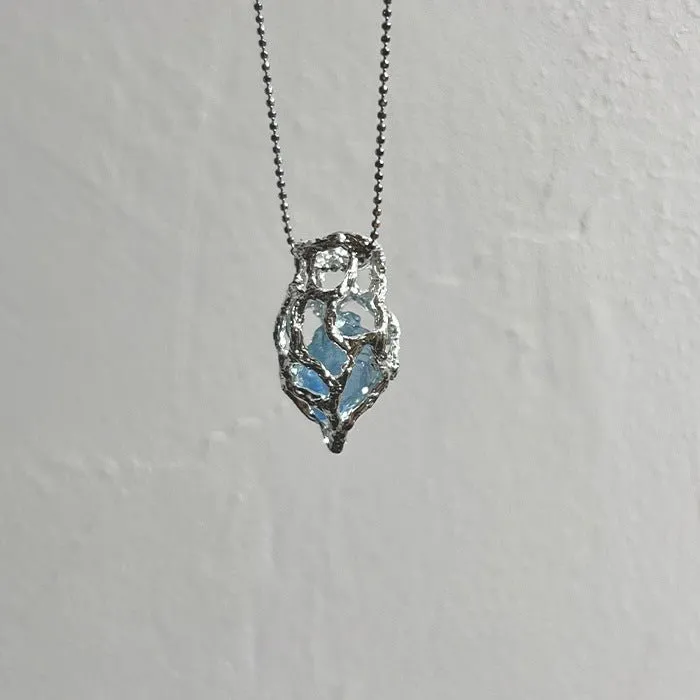 Ocean Heart Necklace