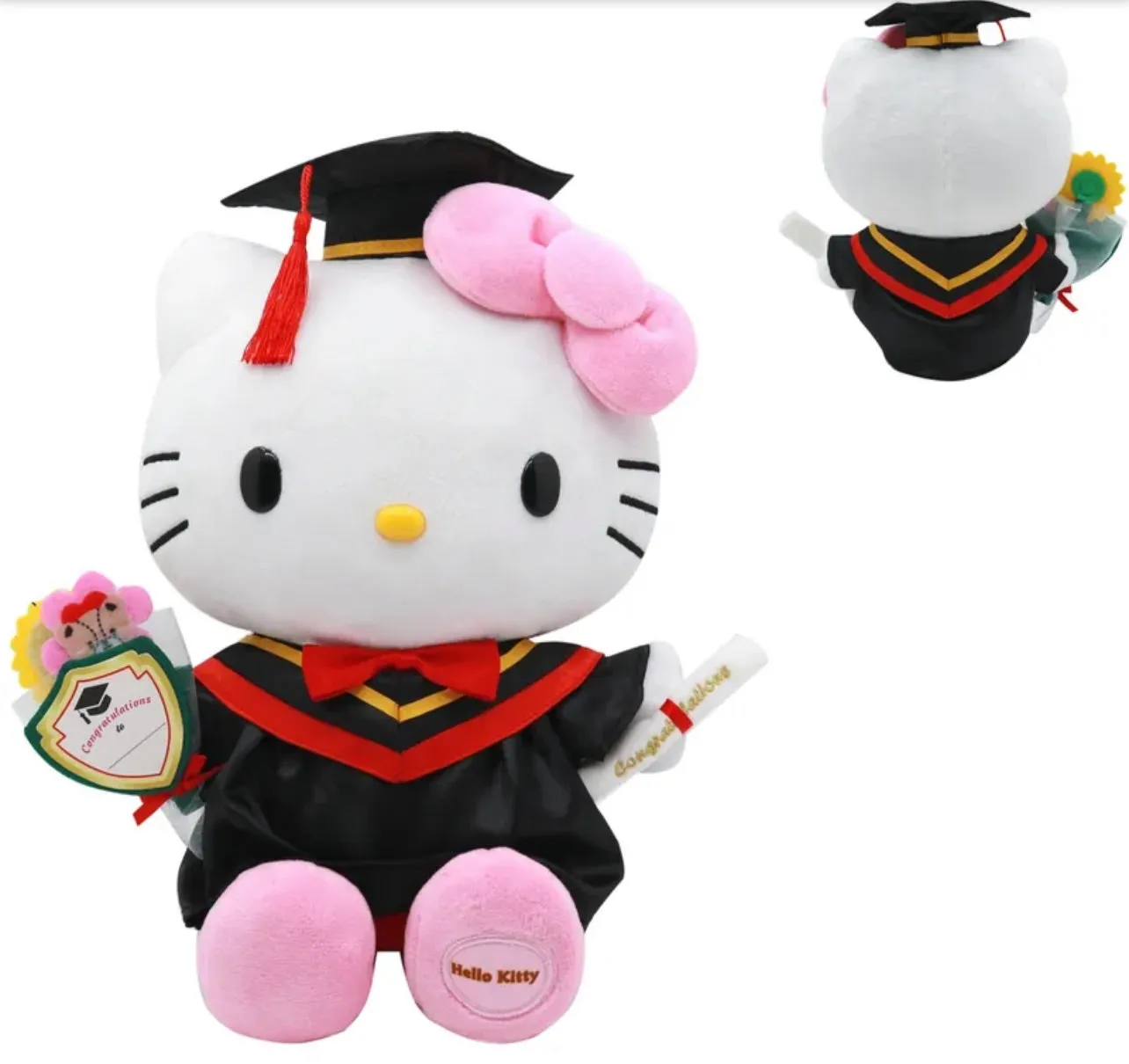 Sanrio Characters/Cinnamoroll / Patapatapeppy / Minna No Tabo / Little Twin Stars / Kuromi / Hello Kitty / My Melody / Ahirunopekkle / Graduation Plush 12 inches / 30cm