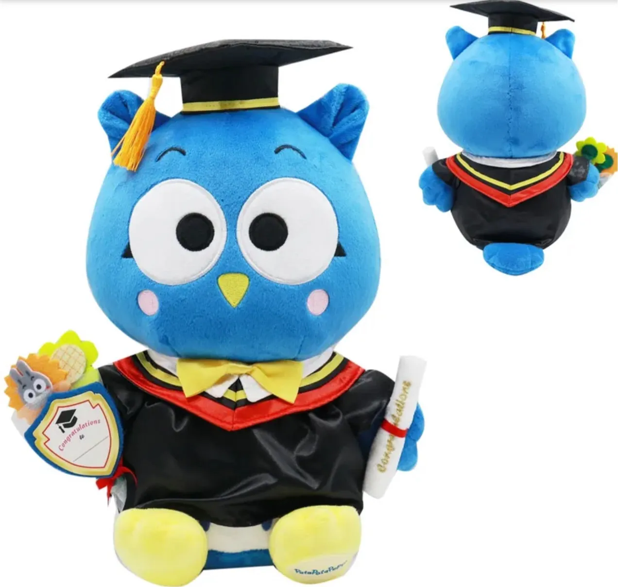 Sanrio Characters/Cinnamoroll / Patapatapeppy / Minna No Tabo / Little Twin Stars / Kuromi / Hello Kitty / My Melody / Ahirunopekkle / Graduation Plush 12 inches / 30cm