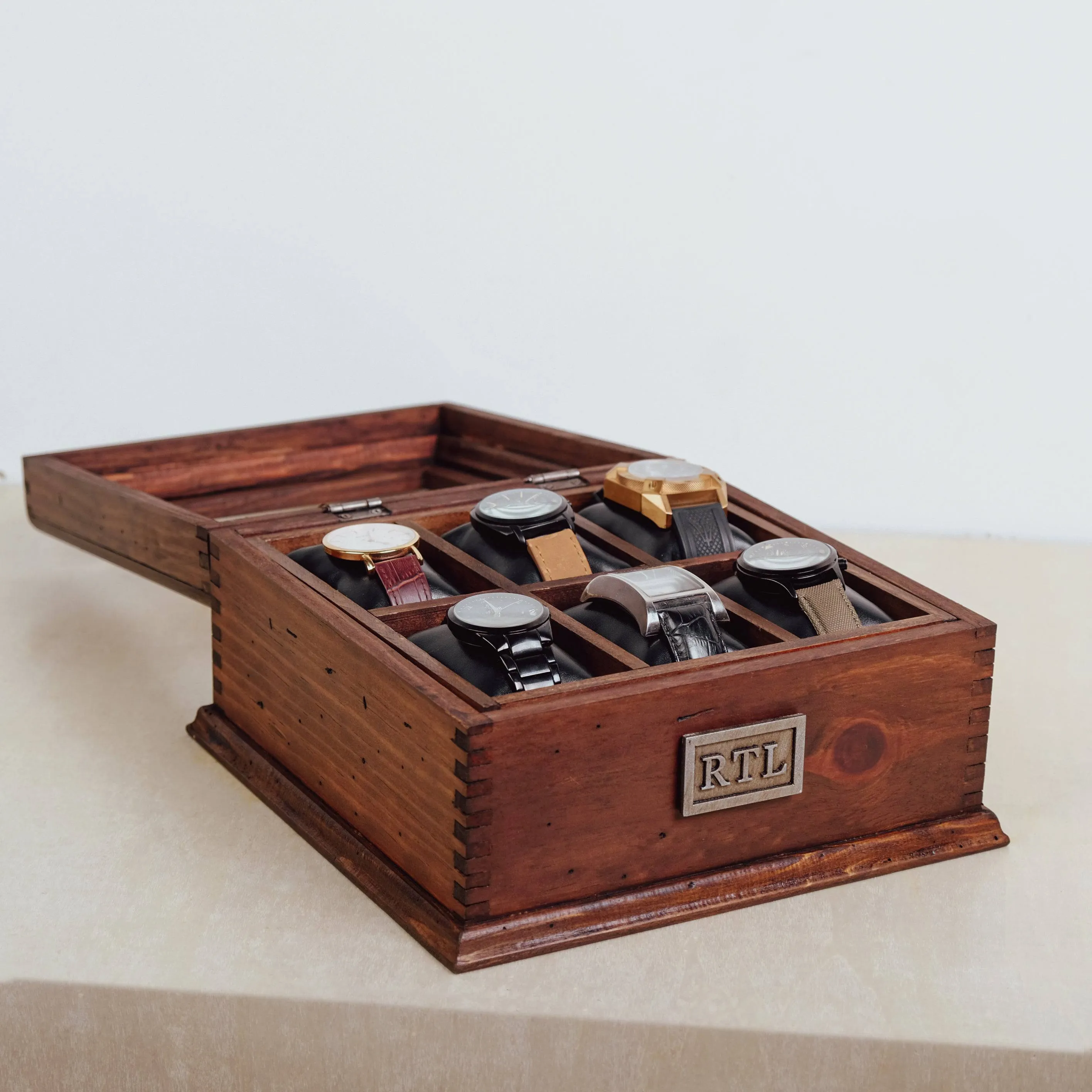 Watch Box with Secret Compartment N.6