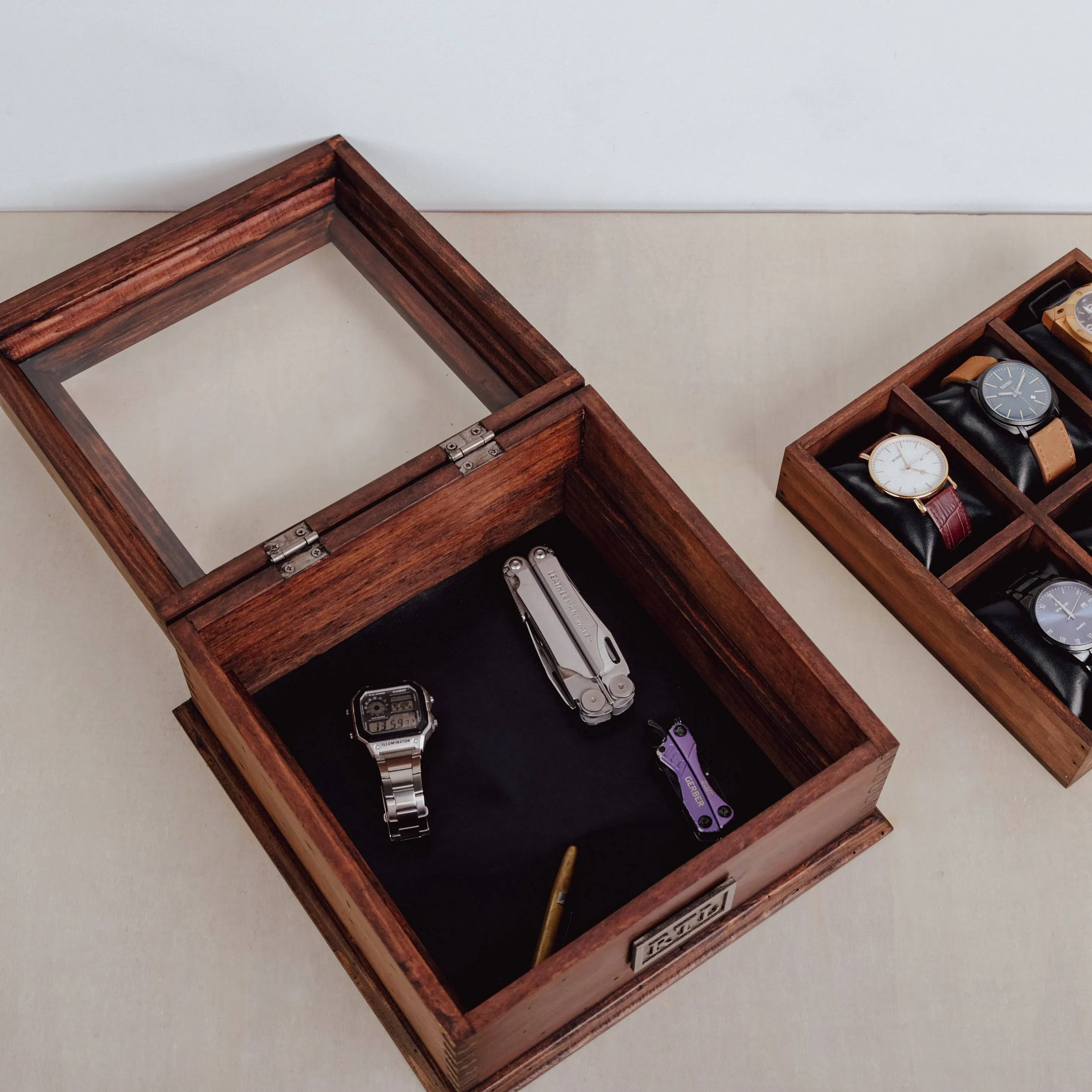 Watch Box with Secret Compartment N.6